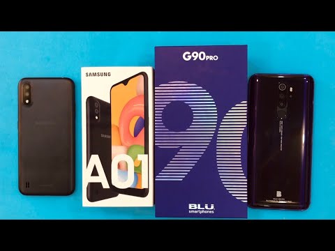 BLU G90 PRO vs Samsung Galaxy A01