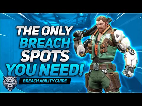 The ONLY Breach Spots You Need! | Best Ability Spots On All Maps w/ In-Game Examples | Valorant