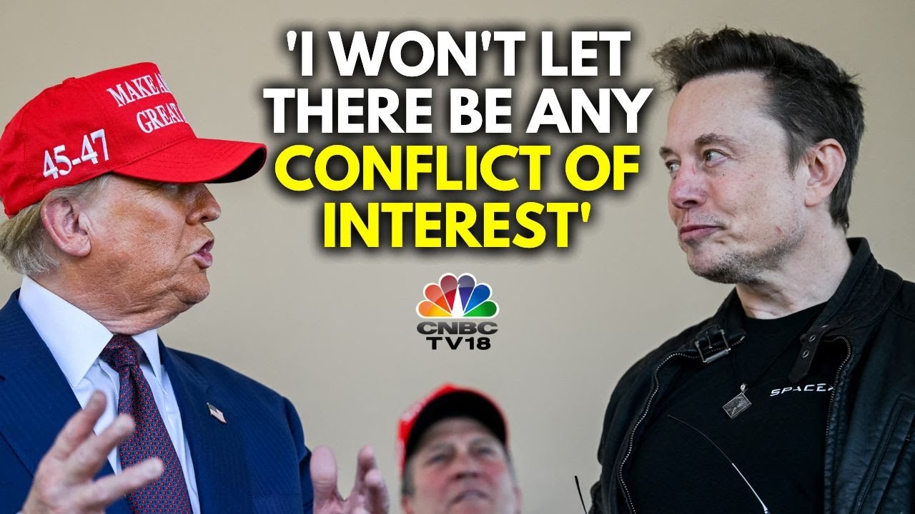 US President Donald Trump Says Elon Musk Won't Participate In Space-Related Govt Decisions | N18G