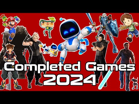 Ranking Every Game I Completed in 2024