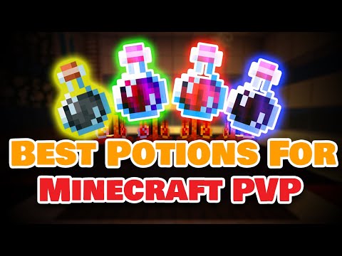 Best Potions to use for Minecraft PVP #shorts