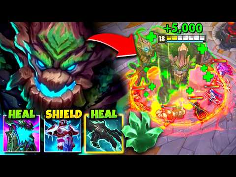 This Maokai build gives you UNLIMITED healing... (YOU LITERALLY CAN'T DIE)