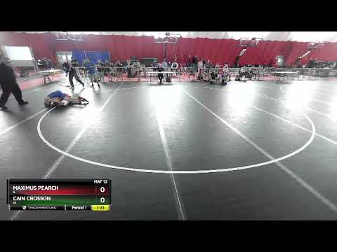 86 Lbs 1st Place Match - Maximus Pearch, IL Vs Cain Crosson, IA 21aa