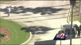 Gunman dead after standoff outside Viera courthouse in Brevard