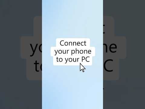 Connect your phone to your PC with Windows Phone Link