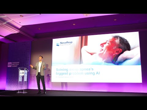 Hamed Hanafi Presents NovaResp Technologies at LSI Europe '23