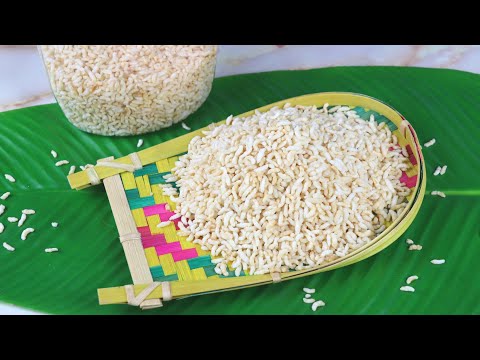 বাড়িতে নিজেই বানিয়ে নিন মুড়ি (বালু বা তেলে ভাঁজা ছাড়াই) | Muri Recipe,Puffed Rice | Bangladeshi Muri