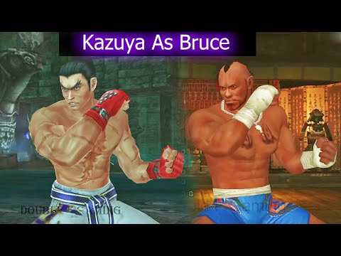 Kazuya Mishima With Bruce Irvin Moves Gameplay Tekken 6 (Requested)