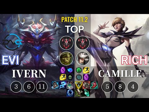 DFM Evi Ivern vs Rich Camille Top - KR Patch 11.2
