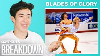 Mistrz olimpijski Nathan Chen analizuje sceny łyżwiarskie w filmach