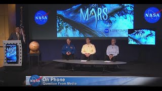 Water Flowing on Present-Day Mars