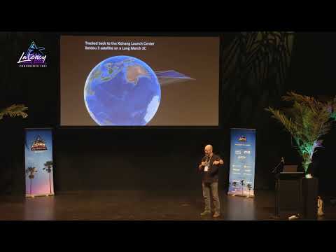 Prof. Phil Bland delivers his excellent Locknote for Latency 2021 on Space in WA