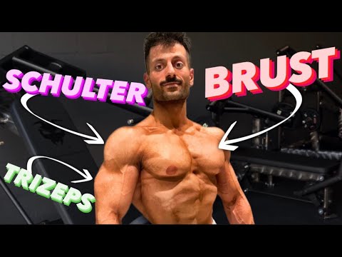 Mein NEUES Brust, Schulter & Trizeps Training (KOMPLETTES PUSH WORKOUT)