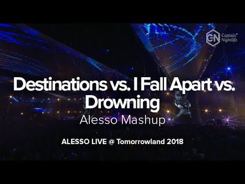 Post Malone vs. Armin Van Buuren & Avicii - Destinations vs. I Fall Apart vs. Drowning Alesso Mashup
