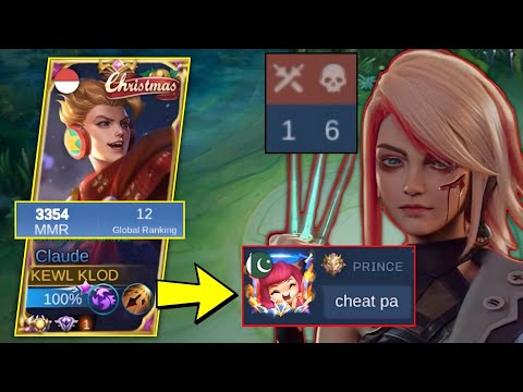 MELISSA SAID IM A CHEATER! TOP GLOBAL CLAUDE PURE DAMAGE🔥