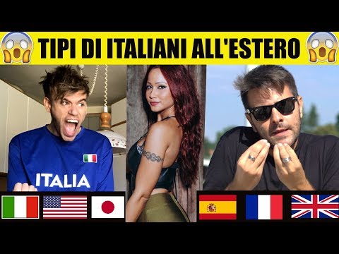 TIPI DI ITALIANI ALL'ESTERO - Parodia - iPantellas