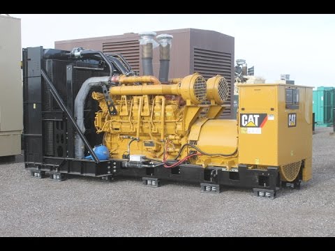1500 kw caterpillar diesel generator set unit