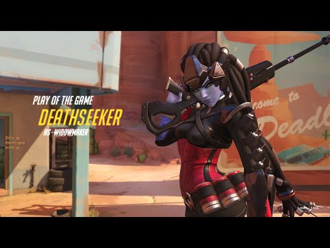 Overwatch: Widowmaker snipes good! #Overwatch