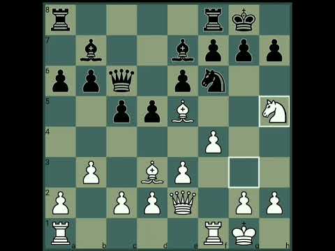 Emanuel Lasker vs Johann Hermann Bauer | Amsterdam 1889