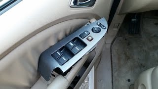 '05-'10 Honda Odyssey Mirror Switch Fix and Window Button Assembly Removal