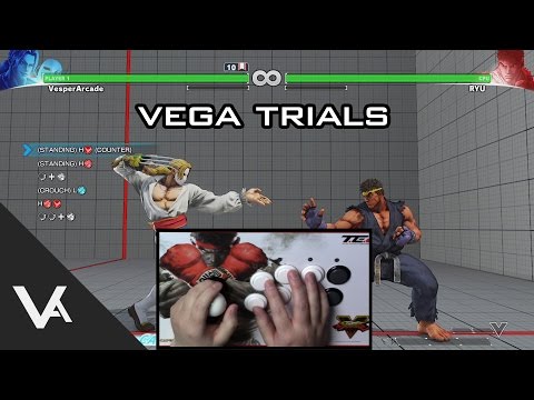 Street Fighter V / 5 Trial Mode - Vega