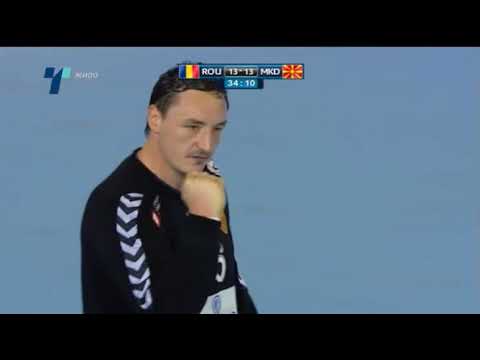 Borko Ristovski great save, Romania - Macedonia