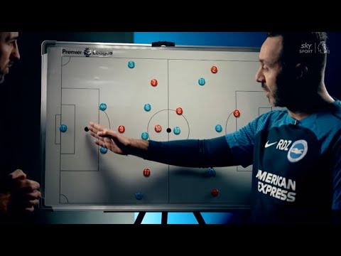 Roberto De Zerbi explains his build-up tactics