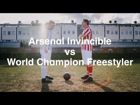 Arsenal Invincible Ray Parlour vs World Champion Freestyler Andrew Henderson