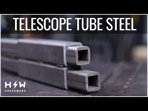 How to: Remove Weld Seam & Telescope Tube Steel