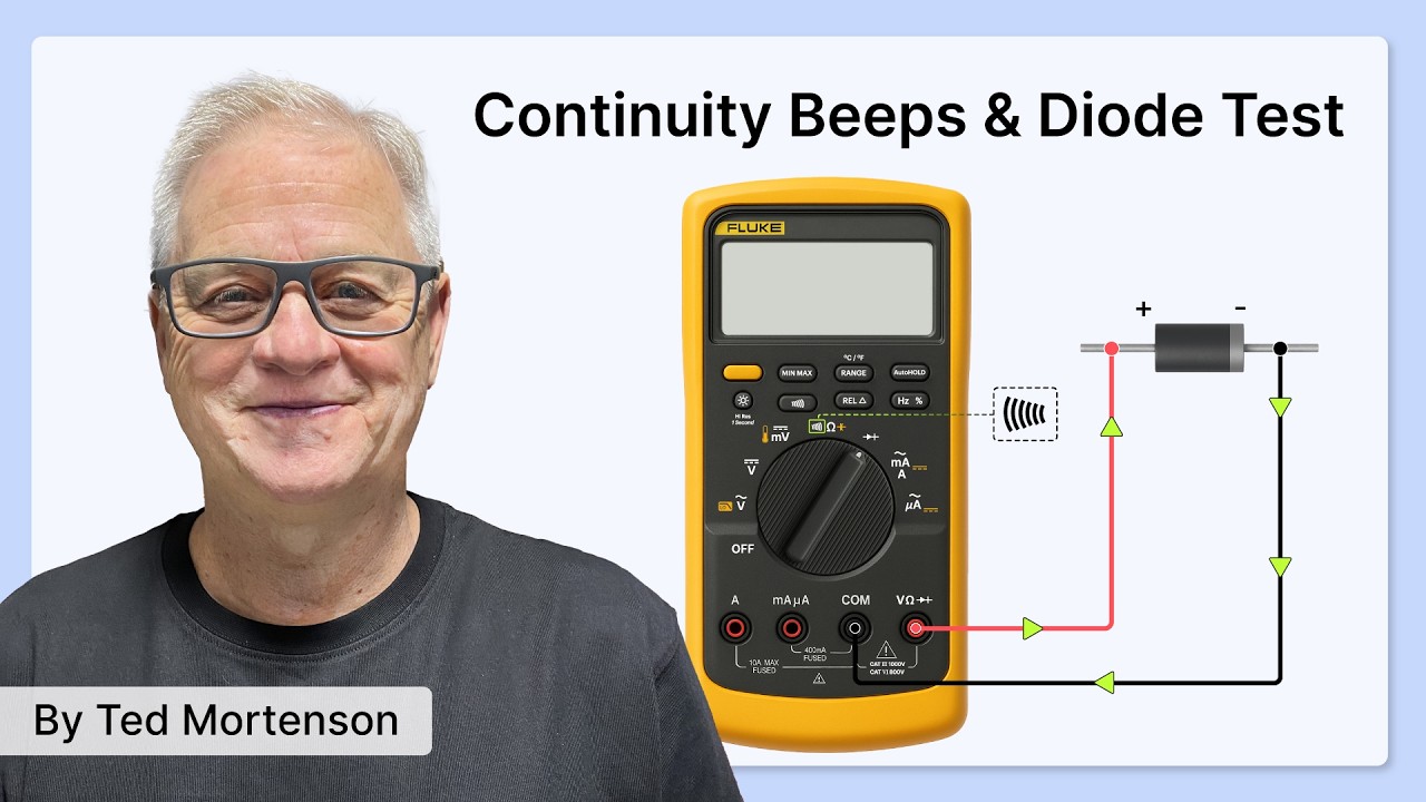 Multimeter Continuity and Diode Testing What the Beep Really Means