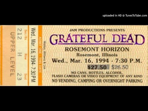 Grateful Dead - "Easy Answers/Don't Ease Me In" (Rosemont Horizon, 3/16/94)