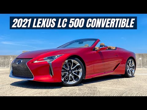 2021 Lexus LC 500 Convertible Review - A $101,000 Drop Top