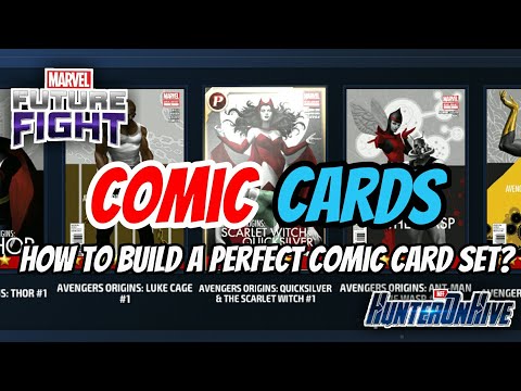 [Comic Card: Zero To Hero]How to build a strong comic card set? |Complete Guide| Marvel Future Fight