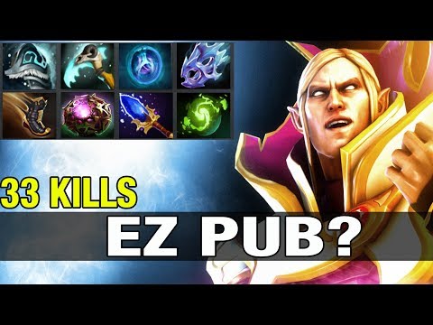 EZ PUB? YapzOr Top 76 EU Plays Invoker With 33 Kills - Dota 2