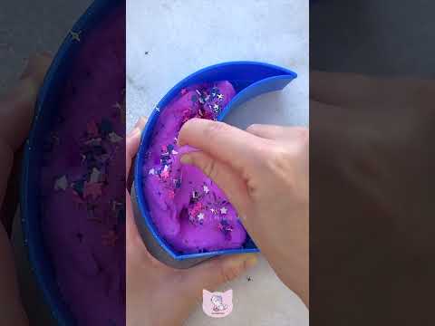 Store Bought Slime ASMR 🌙 Over the Moon SlimyGloop from Hobby Lobby