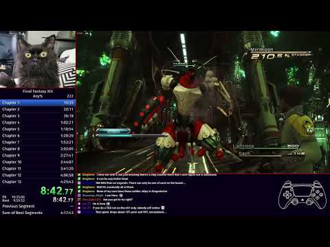 Final Fantasy XIII Any% PC Speedrun 4:25:05 [WR 8/24/24]