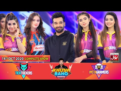 Game Show | Khush Raho Pakistan Instagramers Vs Tick Tockers | Faysal Quraishi | 14th October 2020