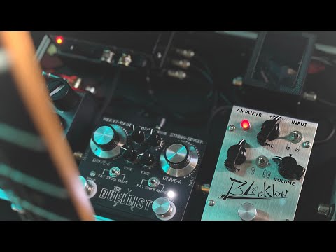 My Go-To Pedals  Roshi Pedals Blacklon Kingtone The Duellist Lemon & Ginger EP Preamp Carpet