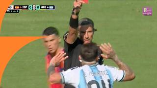 Download lagu Enzo sent off! Second yellow shown after reckless tackle on Spain's Cubarsí | FIFA World Cup 2026™ mp3