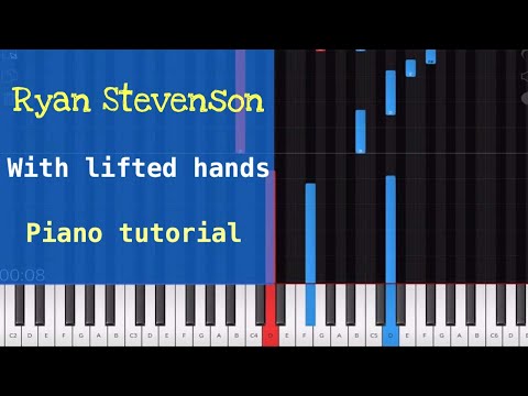 with lifted hands - Ryan Stevenson