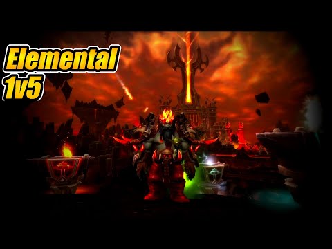 1v5 [5v51v1] Elemental Shaman WoW SL Pre Patch