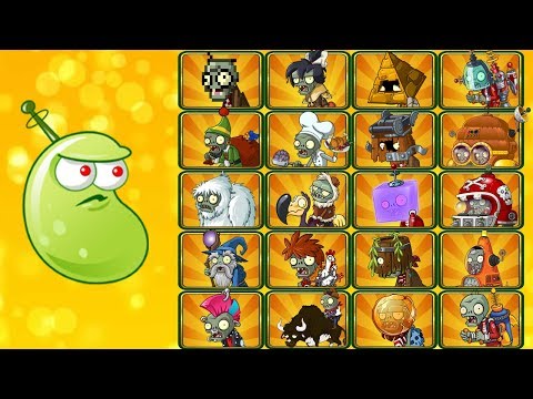 Plants vs Zombies 2 - Frijol Laser vs Todos los Zombis