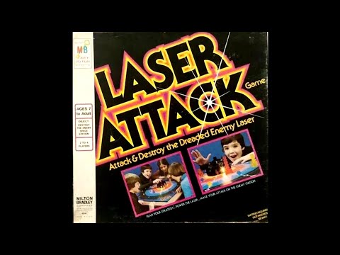 Ep. 114: Laser Attack Board Game Review (Milton Bradley 1978) + How To Play