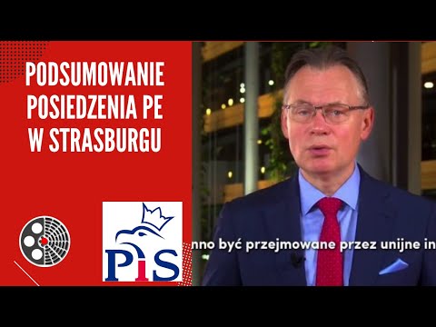 [PiS]: A. Mularczyk - Podsumowanie posiedzenia PE w Strasburgu