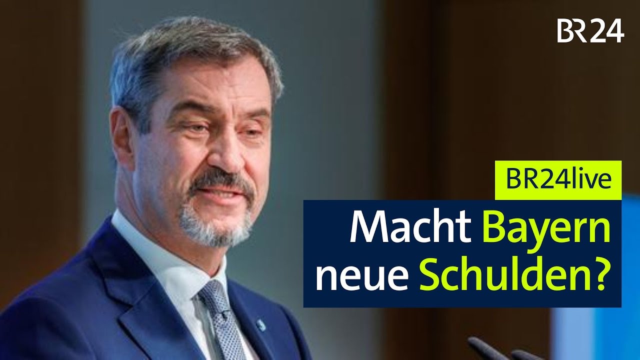 Kabinettsklausur zum Haushalt: Macht Bayern neue Schulden? | BR24live