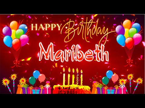 Maribeth Happy  Birthday Song  || Happy Birthday Maribeth
