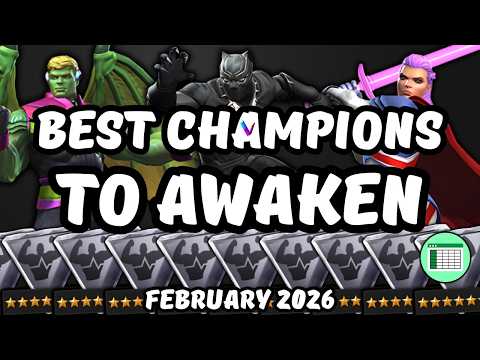 Best Champions to Use Awakening Gem On - February 2026 - Vega's Tier List MCoC