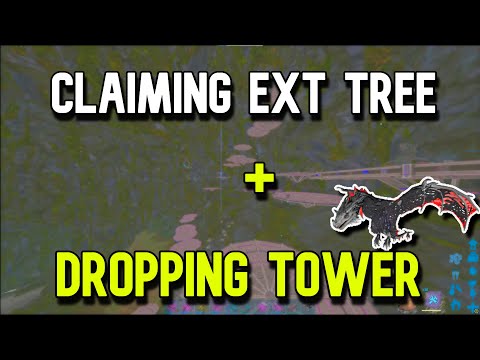 Ark Official Small Tribes ( PVP ) /  Claiming Ext Tree + Dropping an Tower and dump clips