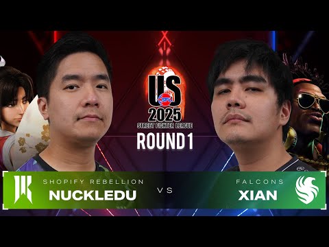 NuckleDu (Mai) vs. Xian (Dee Jay) - SR vs. Falcons - Street Fighter League US 2025 Day 1