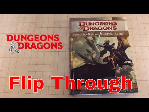 Forgotten Realms Campaign Guide (D&D 4E) Flip Through